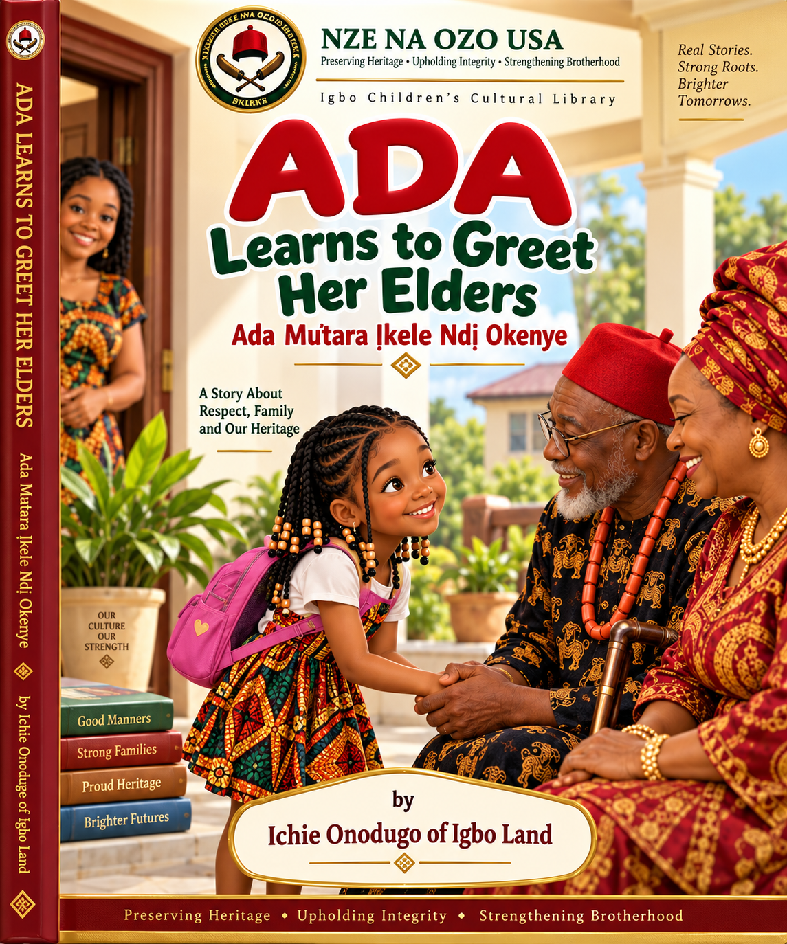 Front cover of Ada Learns to Greet Her Elders